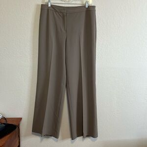 St John Wide Leg Pants Size 10 Gently Used Lt brown